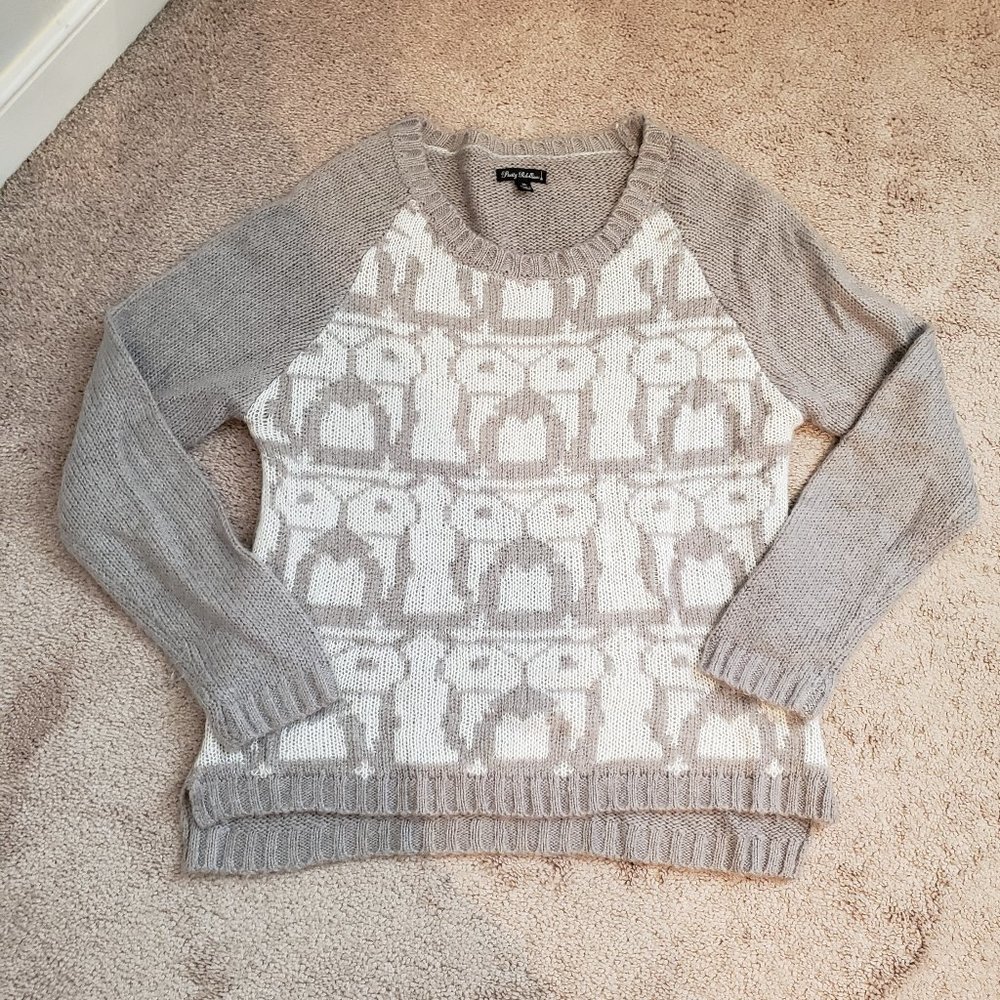 🌷SWEATER PRETTY REBELLIONS HEATHER GREY XL